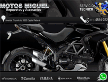 Tablet Screenshot of motos-miguel.com
